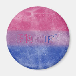 Imán Bisexual pride flag magnet