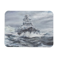 Bismarck frente a la costa de Groenlandia 1900 hor