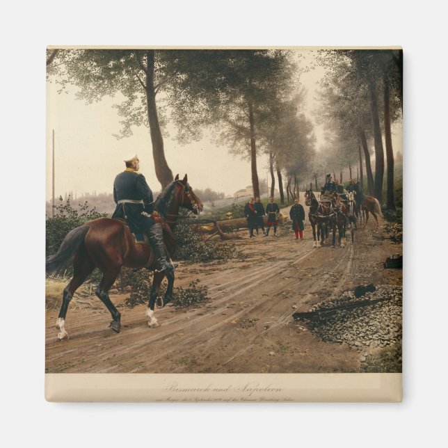 Imán Bismarck y Napoleón (Frente)