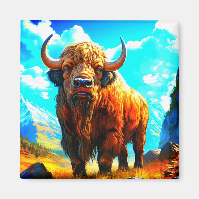 Imán Bison (Frente)