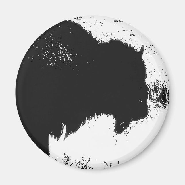 Imán Bison - Búfalo (Frente)
