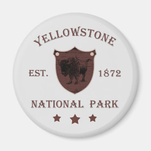 Imán Bison Parque Nacional Yellowstone