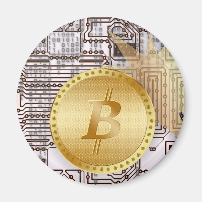 Imán Bitcoin 18 (Frente)