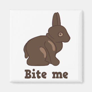 Imán Bite Me Easter Bunny