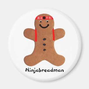 Imán Bizcocho de Ninjabreadman (galleta)