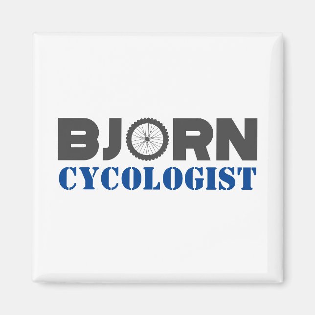 Imán Bjorn Mountain Biker (Frente)