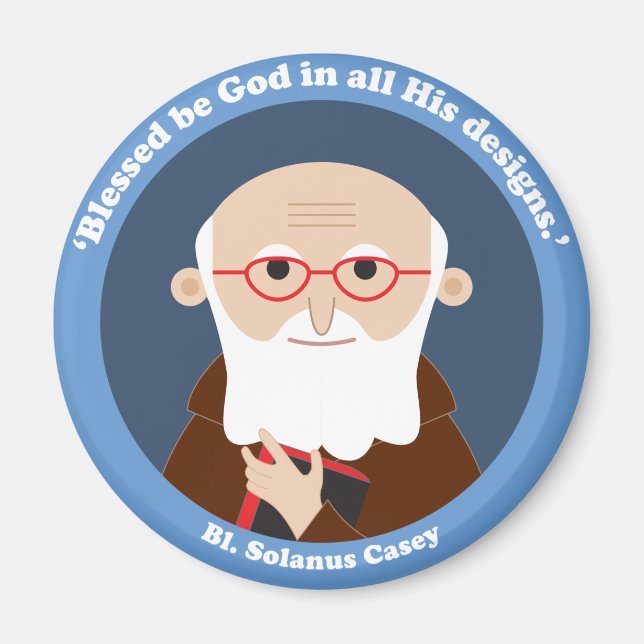 Imán Bl. Solanus Casey (Frente)