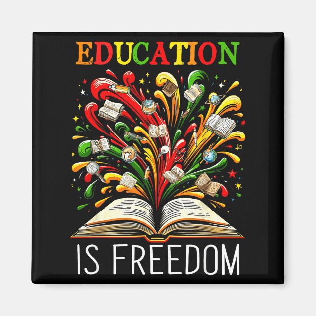 Imán Black History Month Black Leaders African American (Frente)