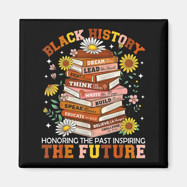 Imán Black History Month Black Leaders African American (Frente)