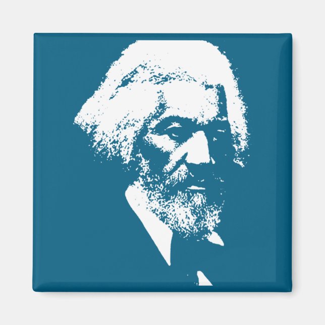 Imán Black History Month Erick Dougl Silhouette T S  (Frente)