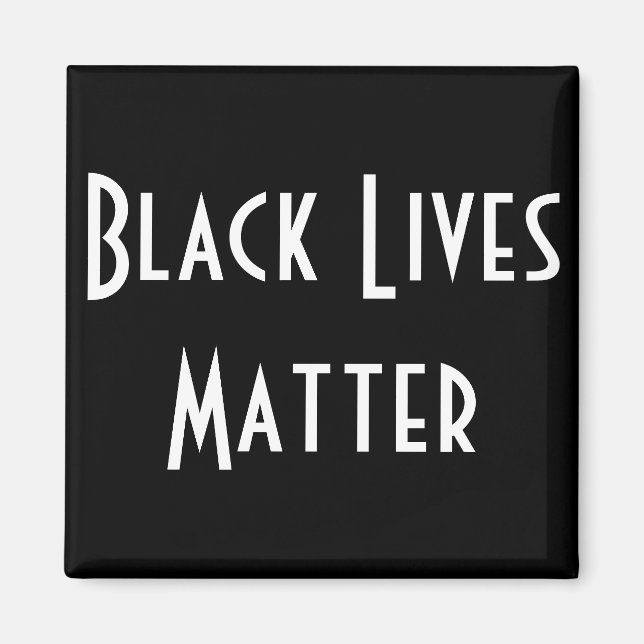 imán Black Lives Matter (Frente)