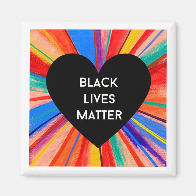imán BLACK LIVES MATTER (Frente)