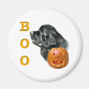 Imán Black Newfoundland Boo - Magnet