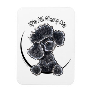Imán Black Toy Poodle IAAM
