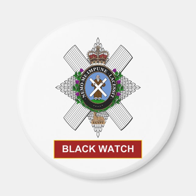 Imán Black Watch (Frente)