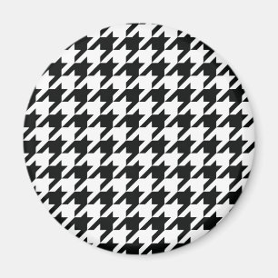 Imán Black White Classic Houndstap Check