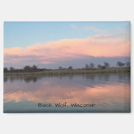 imán Black Wolf Sunset 2025