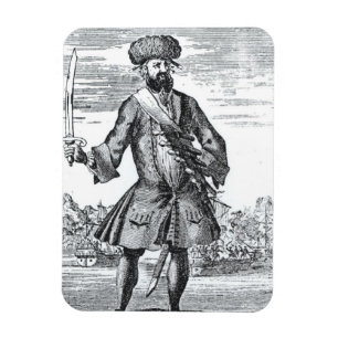 Imán Blackbeard el pirata, 'de una historia general de