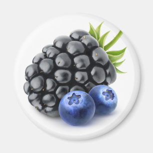Imán Blackberry y arándanos