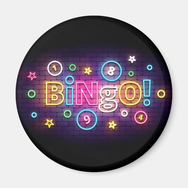 Imán Blackout Bingo Magnet (Frente)