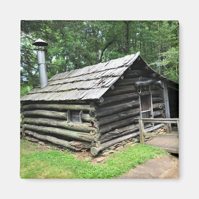 Imán Blacksmith Shop en Mabry Mill, Virginia (Frente)
