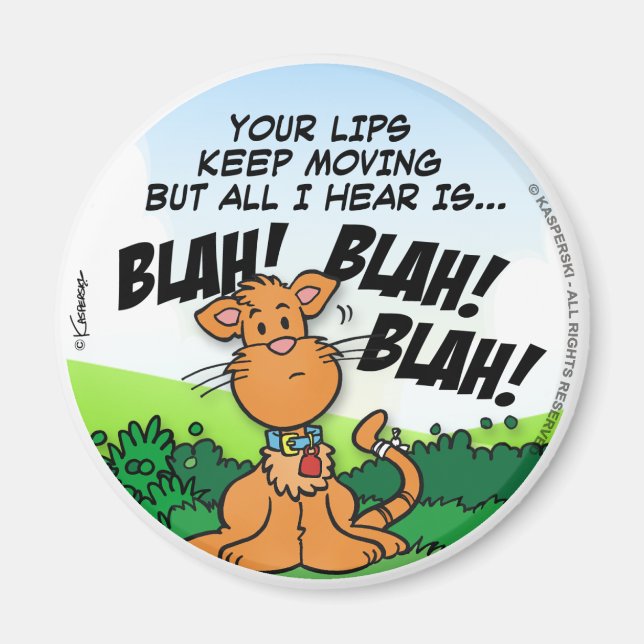 IMÁN ¡BLAH! ¡BLAH! ¡BLAH! (Frente)
