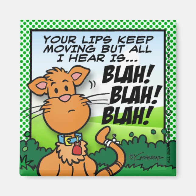 IMÁN ¡BLAH! ¡BLAH! ¡BLAH! (Frente)