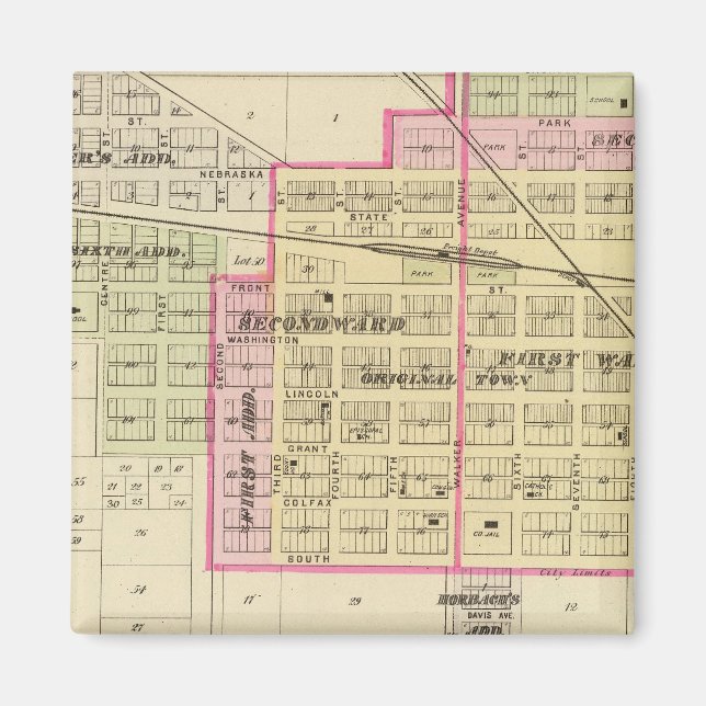 Imán Blair, Nebraska (Frente)