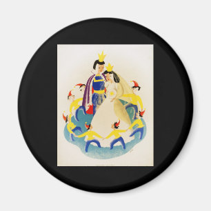 Imán Blancanieves y los siete enanos