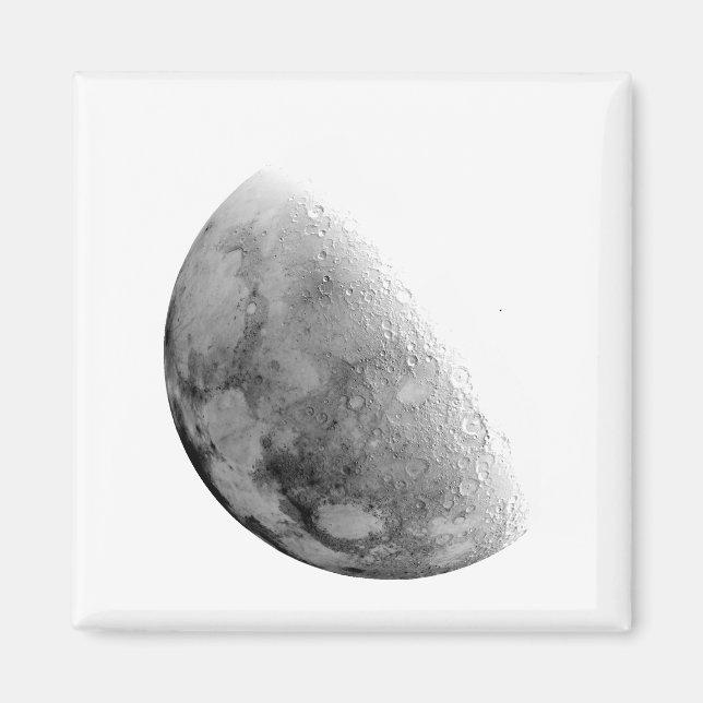 Imán Blanco de la luna (Frente)