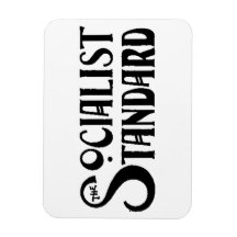 Imán blanco del logo del Socialist Standard de los