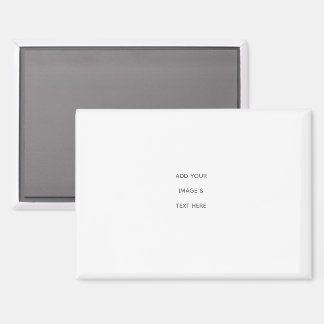 Imán Blanco minimalista elegante para cualquier ocasión