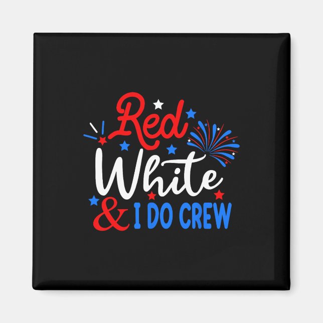 Imán Blanco Rojo Y Yo Sí Equipo Independencia De Camisa (Frente)