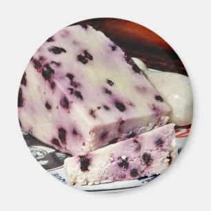 Imán Blanco Stilton del arándano