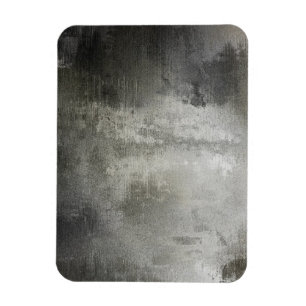 Imán blanco y negro abstracto del grunge del arte