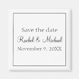 Imán Blanco y negro clásicos