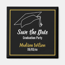 Imán Blanco y negro: Salven la fiesta de graduación