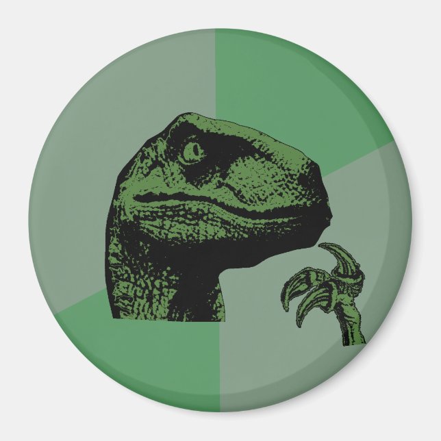 Imán Blank Philosoraptor (Frente)