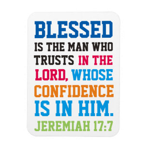 Imán Blessed es el 17:7 de Jeremiah del verso de la