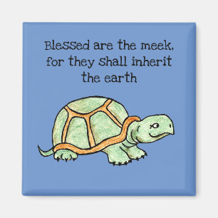 Imán Blessed Meek Turtle
