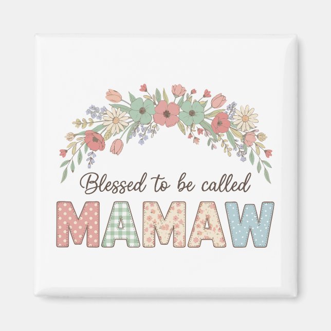 Imán Blessed to be called Mamaw (Frente)