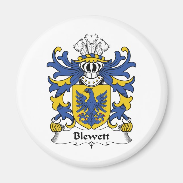 Imán Blewett Family Crest (Frente)