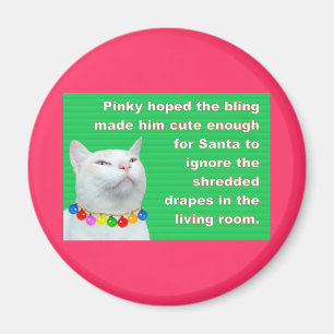 Imán Bling rosado