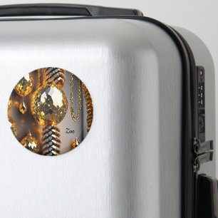 Imán ¡Blink! Hermosas joyas de caos en oro