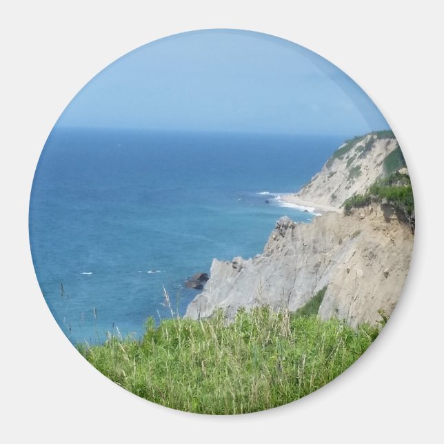 Imán Block Island Bluffs - Isla Block, Isla Rhode (Frente)