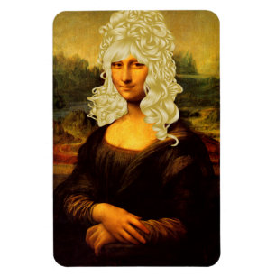Imán Blonde Mona Lisa