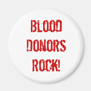 Imán ¡BloodDonorsRock!