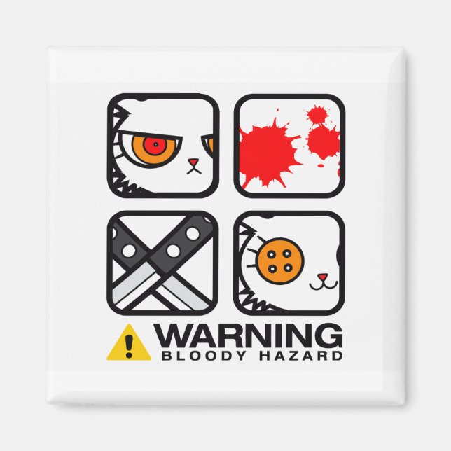 IMÁN BLOODY BUNNY MAGNET (Frente)