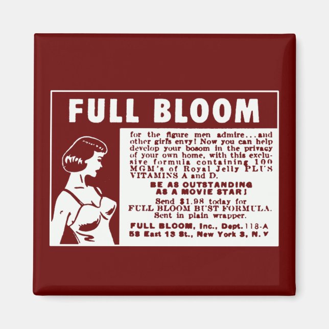 Imán Bloom Completo - Vitaminas que mejoran la mama (Frente)