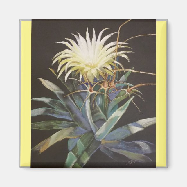 Imán ''Bloom nocturno'' de Bruce Tunis (Frente)